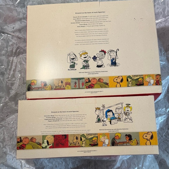 Hallmark Peanuts Gallery Nativity Collection 11 Piece Handcrafted Set - Not Used - Picture 2 of 14